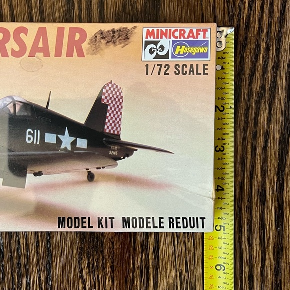 MINICRAFT HASEGAWA 1178 F4U-1D CORSAIR 1/72 SCALE MODEL KIT SEALED FIGHTER PLANE - Picture 2 of 4
